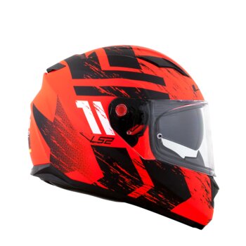 CAPACETE LS2 FF320 STREAM HUNTER MATTE ORG/BLK