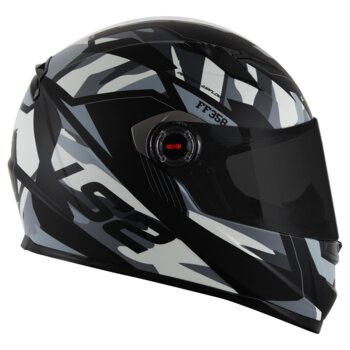CAPACETE LS2 FF358 TANK CAM/MATT BLACK