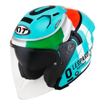 CAPACETE KYT NF-J DENNIS FOGGIA LEOPARD REPLICA
