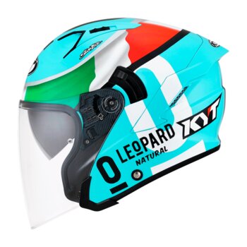 CAPACETE KYT NF-J DENNIS FOGGIA LEOPARD REPLICA
