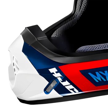 CAPACETE HJC OFF CSMXII PHYTON AZUL VERMELHO E BRANCO