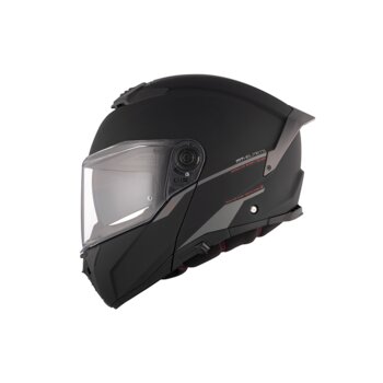 CAPACETE MT HELMETS ATOM 2 SOLID A1 - BLACK MATE