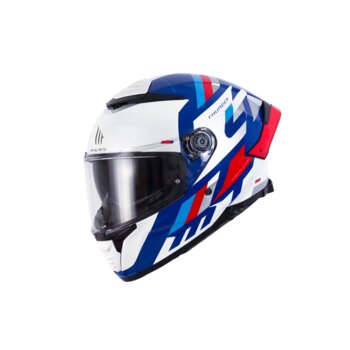 CAPACETE MT HELMETS THUNDER 4 ERGO C7 BLUE