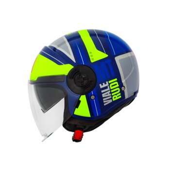 CAPACETE MT HELMETS VIALE SV S RUDI D3 BRILLO FLUOR