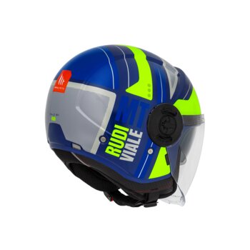 CAPACETE MT HELMETS VIALE SV S RUDI D3 BRILLO FLUOR