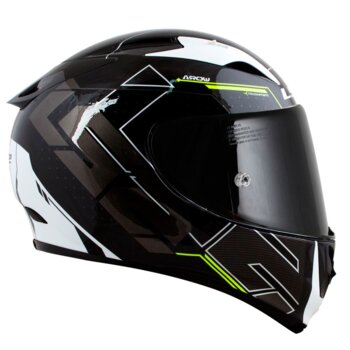CAPACETE LS2 FF323 ARROW R TECHNO BLK/GRY/FLO YLW