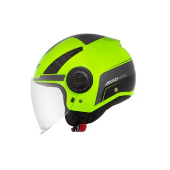 CAPACETE AXXIS METRO S BOULEVARD C3 YELLOW FLUOR