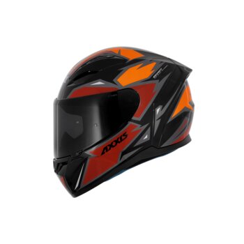 CAPACETE AXXIS SEGMENT APOLO MAD B5 - RED