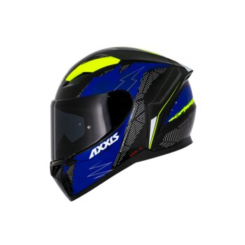 CAPACETE AXXIS SEGMENT APOLO UDYR C7 - BLUE