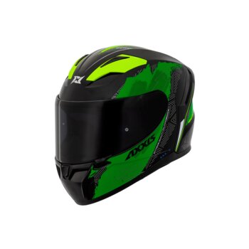 CAPACETE AXXIS SEGMENT NOW C6 - GREEN GLOSS 62/XL