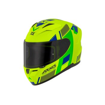 CAPACETE AXXIS SEGMENT SELECTOR E6 - GREEN GLOSS