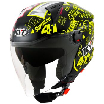 CAPACETE KYT D-CITY ESPARGARO REPLICA