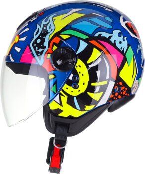 CAPACETE PEELS FREEWAY KING AZ METAL/COLOR