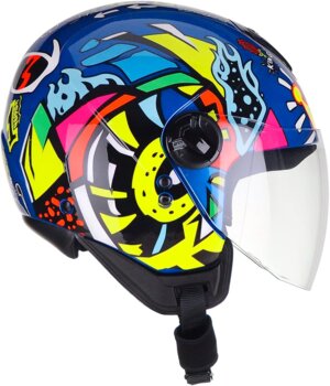 CAPACETE PEELS FREEWAY KING AZ METAL/COLOR