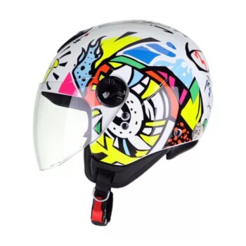 CAPACETE PEELS FREEWAY KING BRANCO/COLOR
