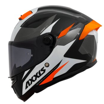 CAPACETE AXXIS HUMMER B BRAVE C4 - ORANGE FLUOR GLOSS