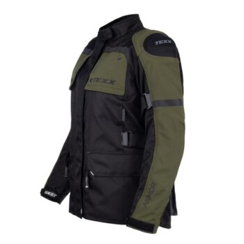 JAQUETA TEXX ARMOR LD FEMININA PRETO VERDE