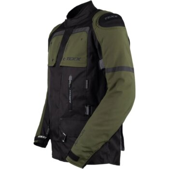 JAQUETA TEXX ARMOR MASCULINA PRETO VERDE