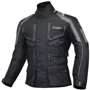 JAQUETA X11 TRAVEL2 LONGA NYLON POLIESTER PRETO