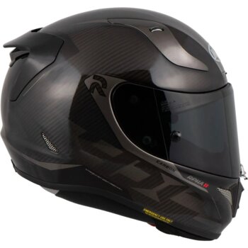 CAPACETE HJC RPHA 11 CARBON BLEER PRETO E CINZA