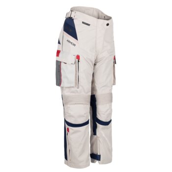 CALCA TEXX ARMOR LD FEM BRANC AZUL VERMELHO CINZA