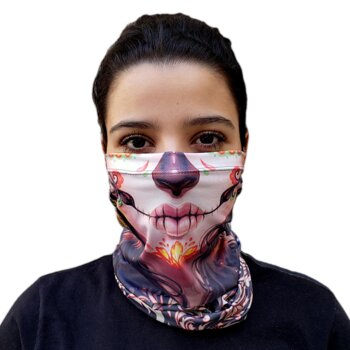 BANDANA TUBULAR GAROTA MEXICANA