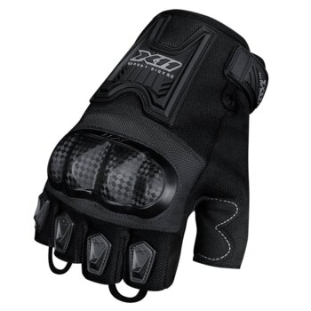 LUVA X11 BLACKOUT 2 1/2 DEDO FEMININA PRETO