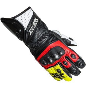 LUVAS TEXX PISTA V2 VERMELHO AMARELO