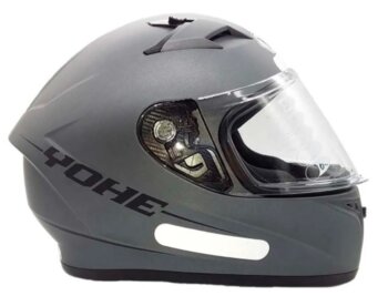 CAPACETE YOHE BLADE TITANIUM FOSCO