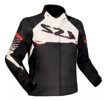 JAQUETA LS2 APEX BLK/WHT/RED