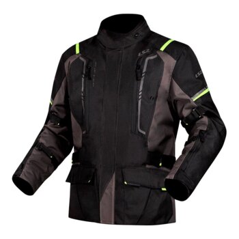 JAQUETA LS2 NARVIK GRY/BLK/YLW
