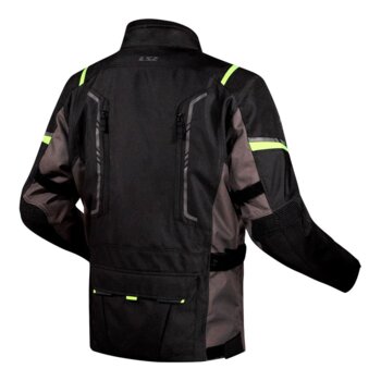 JAQUETA LS2 NARVIK GRY/BLK/YLW