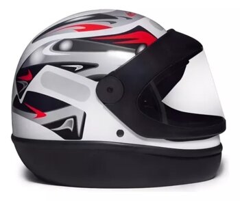 CAPACETE TAURUS SAN MARINO BRANCO (60)