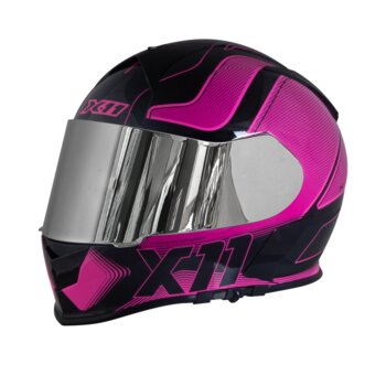 CAPACETE X11 REVO PRO TRONIX ROSA