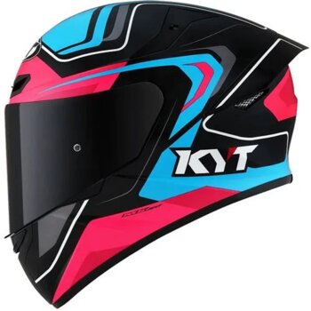 CAPACETE KYT TT-COURSE OVERTECH BLACK/PINK
