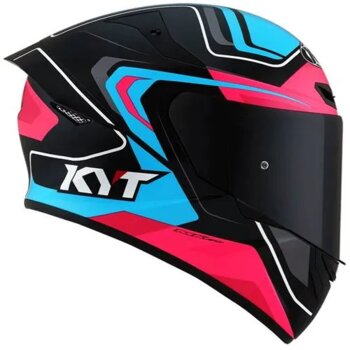 CAPACETE KYT TT-COURSE OVERTECH BLACK/PINK