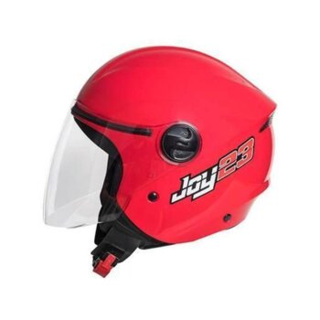 CAPACETE TAURUS JOY23 OPEN FACE VERMELHO