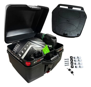 BAU 35 LITROS TRACKER PRETO STONED