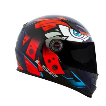 CAPACETE LS2 FF358 TRIBAL ORANGE