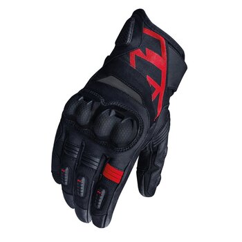 LUVA X11 IMPACT 3 CURTA MASCULINA PRETO/VERMELHO (3G)