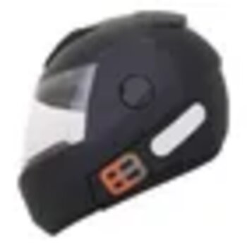 CAPACETE EBF NEW E8 SOLID - PRETO FOSCO 60
