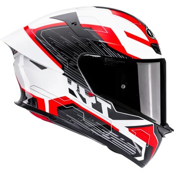 CAPACETE KYT TT-REVO SPEEDING WHITE/RED