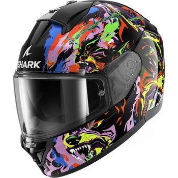 CAPACETE SHARK RIDILL 2 RAGING BEAST KVY