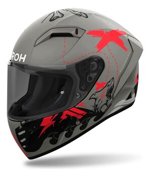 CAPACETE AIROH CONNOR DESPERADO ORANGE MATTE