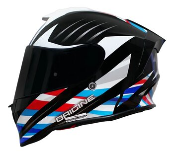 CAPACETE ORIGINE DINAMO FOOLISH WHITE BLACK GLOSS