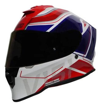 CAPACETE ORIGINE DINAMO GALAXI BLUE-RED-WHITE GLOSS