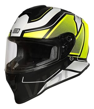 CAPACETE ORIGINE DINAMO GALAXI FLUO YELLOW BLACK GLOSS