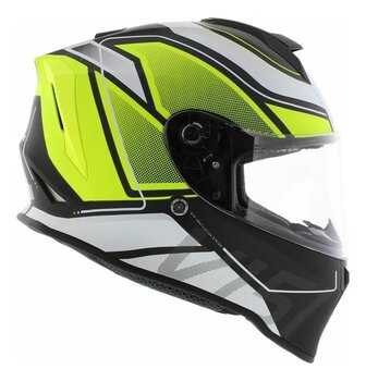 CAPACETE ORIGINE DINAMO GALAXI FLUO YELLOW BLACK GLOSS