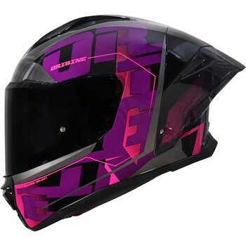 CAPACETE ORIGINE PISTA MUGELLO PURPLE BLACK GLOSS 60/L
