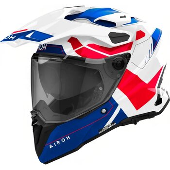 CAPACETE AIROH COMMANDER 2 REVEAL BLUE/RED GLOSS 56